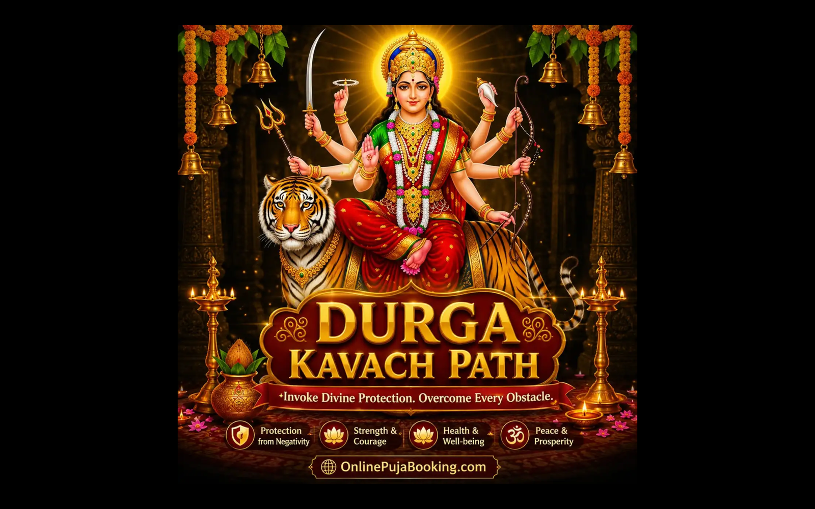 Durga Kavach Path Puja Online