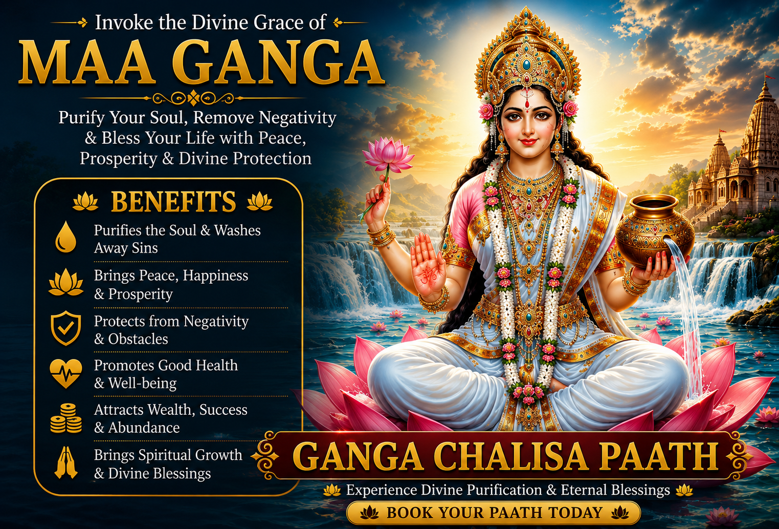 Ganga Chalisa  Puja Path