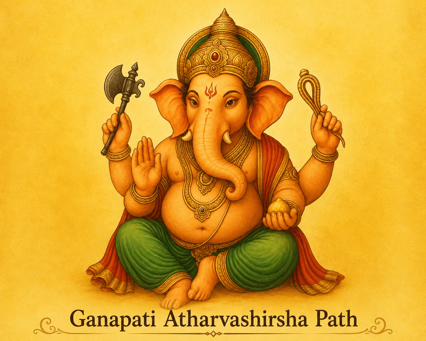 Ganapati Atharvashirsha Puja Path