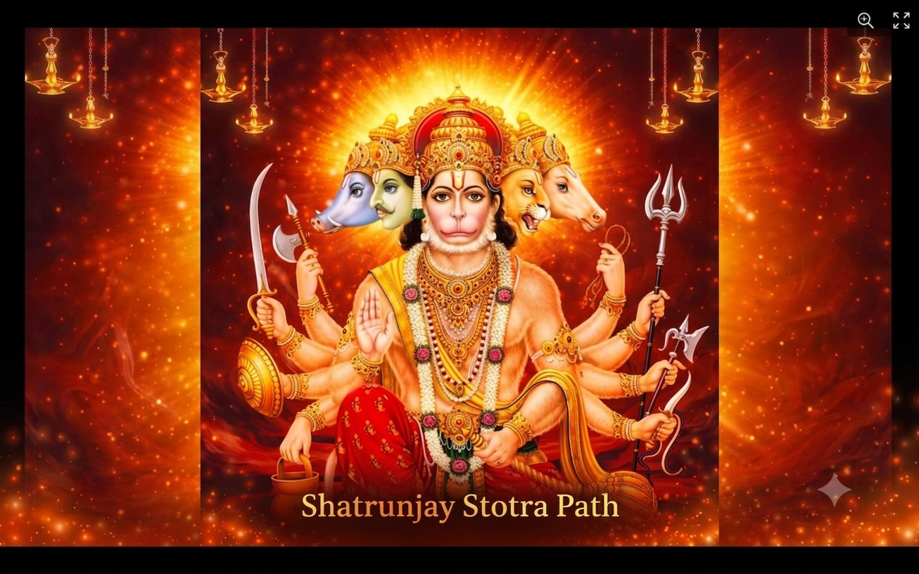 Panchmukhi Hanuman Kavach Path Online