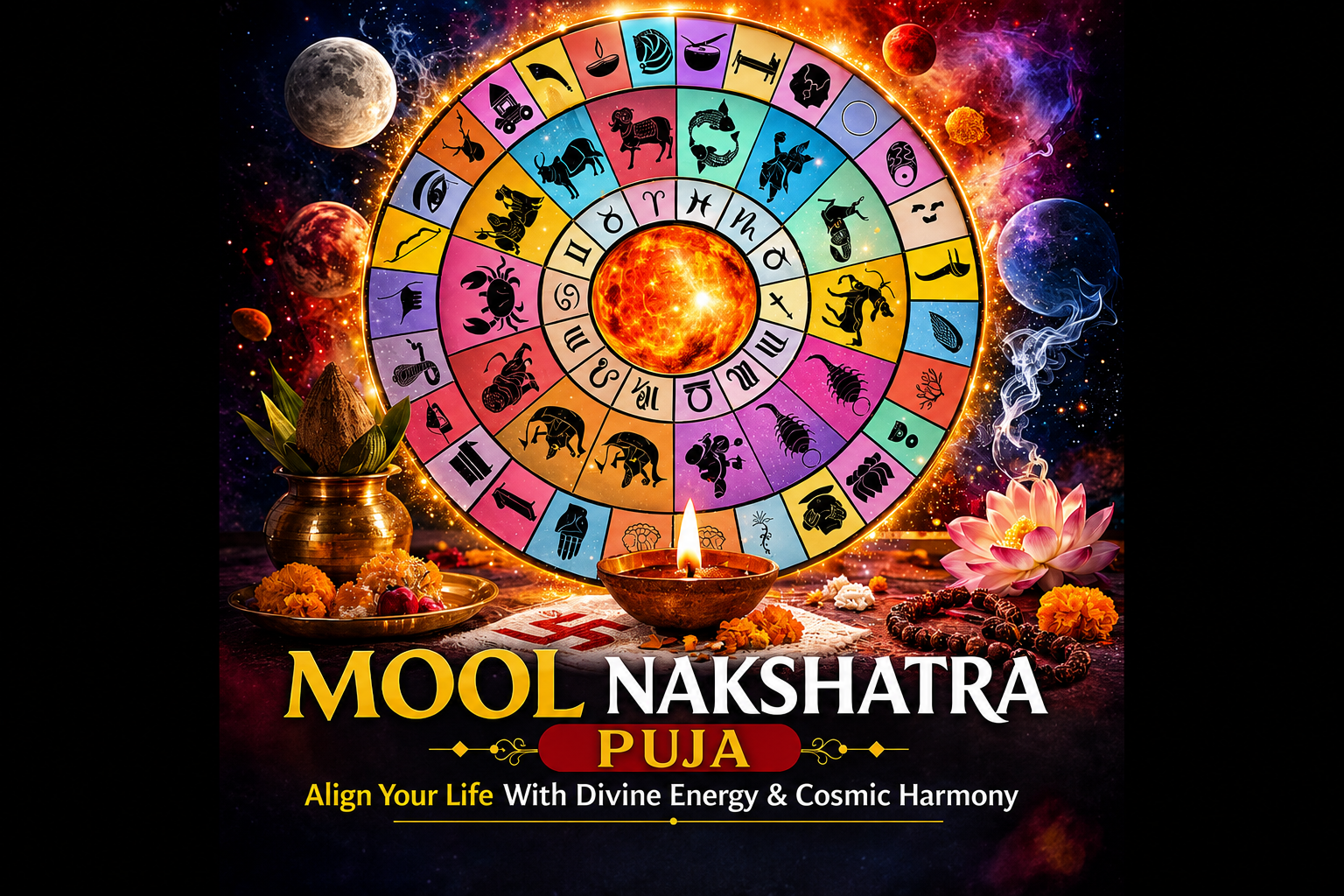 Gand Mool Nakshatra Puja