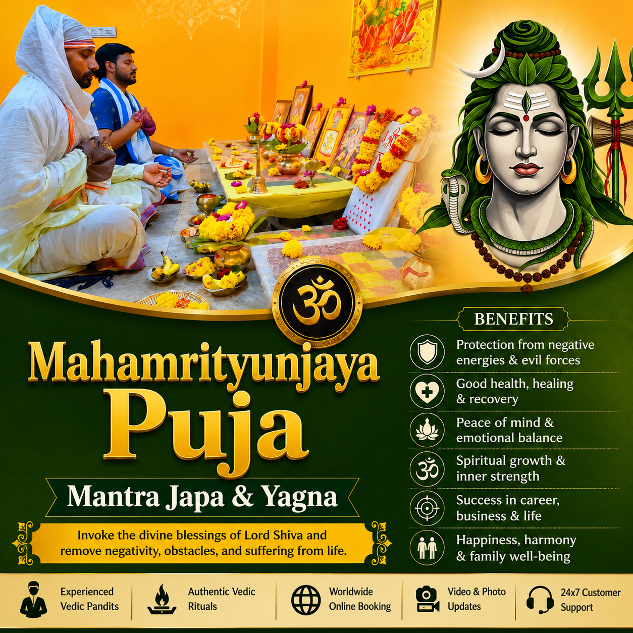 Mahamrityunjaya Puja Mantra Jaap
