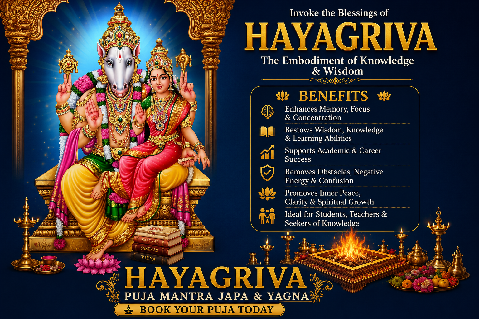 Hayagriva Puja &amp;amp; Yagna